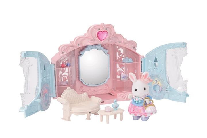 Sylvanian Families Style & Sparkle pukuhuone (5758) ryhmässä LELUT, TUOTTEET LAPSILLE JA VAUVOILLE / Leikkikalut, Askartelu &Pelit / Figuurit, miniatyyrit ja tarvikkeet @ TP E-commerce Nordic AB (C86176)