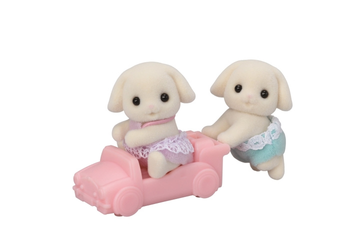 Sylvanian Families Flora Kanin kaksoset (5737) ryhmässä LELUT, TUOTTEET LAPSILLE JA VAUVOILLE / Leikkikalut, Askartelu &Pelit / Figuurit, miniatyyrit ja tarvikkeet @ TP E-commerce Nordic AB (C86182)