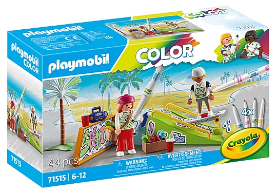 Playmobil Skeittipuisto (71515) ryhmässä LELUT, TUOTTEET LAPSILLE JA VAUVOILLE / Leikkikalut, Askartelu &Pelit / Lelusarja @ TP E-commerce Nordic AB (C86252)