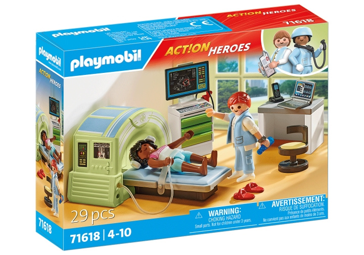 Playmobil Magneettikuvaus potilaan kanssa (71618) ryhmässä LELUT, TUOTTEET LAPSILLE JA VAUVOILLE / Leikkikalut, Askartelu &Pelit / Lelusarja @ TP E-commerce Nordic AB (C86256)