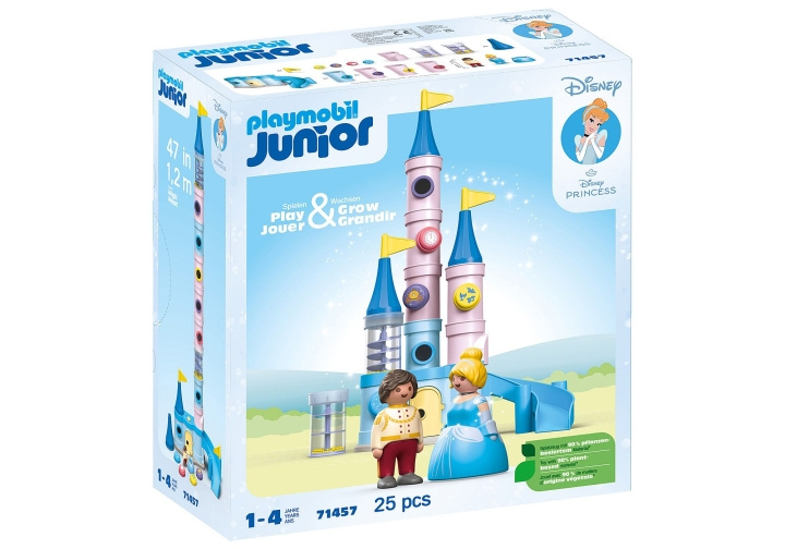 Playmobil Junior & Disney: Tuhkimon linna (71457): Disney: Tuhkimon linna (71457) ryhmässä LELUT, TUOTTEET LAPSILLE JA VAUVOILLE / Leikkikalut, Askartelu &Pelit / Lelusarja @ TP E-commerce Nordic AB (C86264)