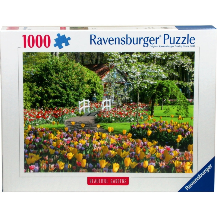 Ravensburger Keukenhofin puutarhat 1000p - (12000851) ryhmässä URHEILU, VAPAA-AIKA JA HARRASTUS / Harrastus / Palapeli @ TP E-commerce Nordic AB (C86304)