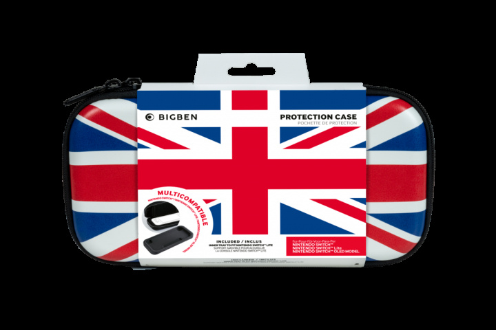 NACON Pussikotelo Uk Flag / Nintendo Switch /Nintendo Switch ryhmässä KODINELEKTRONIIKKA / Pelikonsolit & Tarvikkeet / Nintendo Switch / Tarvikkeet @ TP E-commerce Nordic AB (C86323)