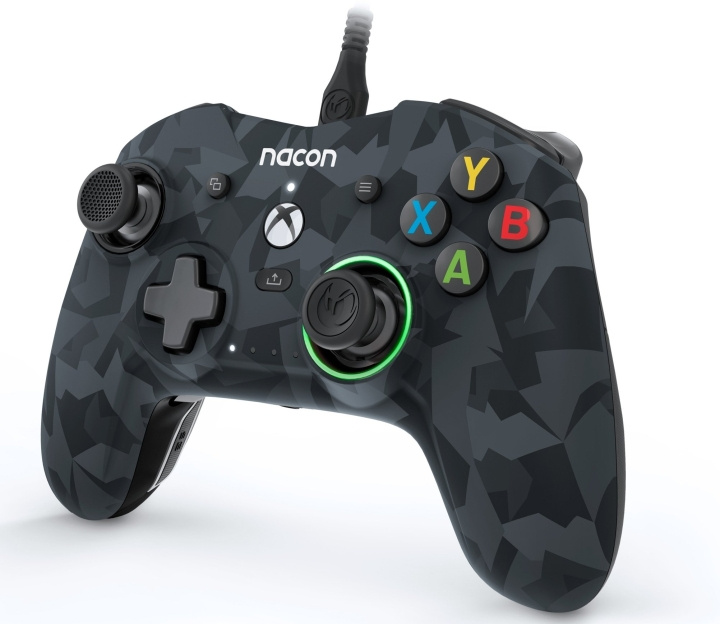 NACON Pro Compact langallinen ohjain Camo Harmaa /Xbox Series X:lle ryhmässä KODINELEKTRONIIKKA / Pelikonsolit & Tarvikkeet / Xbox Series X / Tarvikkeet @ TP E-commerce Nordic AB (C86338)