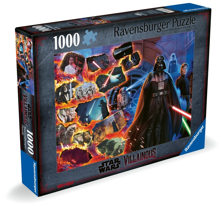 Ravensburger Palapeli Star Wars pahis Darth Vader 1000p (12000267) ryhmässä URHEILU, VAPAA-AIKA JA HARRASTUS / Harrastus / Palapeli @ TP E-commerce Nordic AB (C86433)