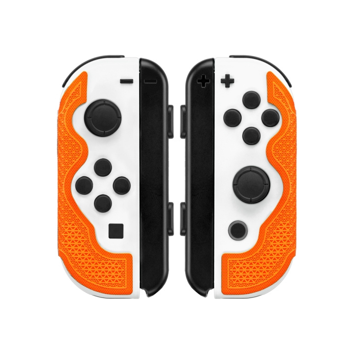LIZARD SKINS DSP-ohjaimen kahva Switch Joy-Conille - mandariini ryhmässä KODINELEKTRONIIKKA / Pelikonsolit & Tarvikkeet / Nintendo Switch / Tarvikkeet @ TP E-commerce Nordic AB (C86434)
