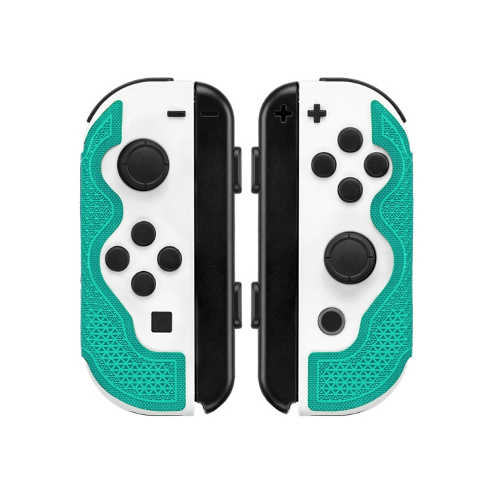 LIZARD SKINS DSP-ohjaimen kahva Switch Joy-Conille - Teal -värinen ryhmässä KODINELEKTRONIIKKA / Pelikonsolit & Tarvikkeet / Nintendo Switch / Tarvikkeet @ TP E-commerce Nordic AB (C86439)
