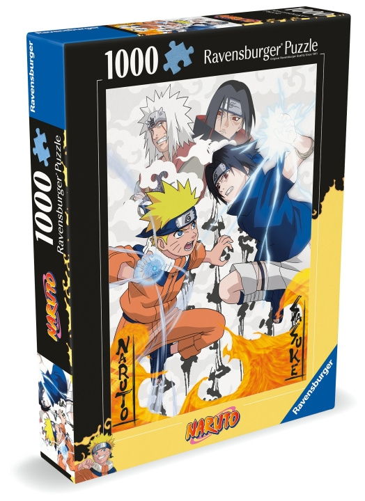 Ravensburger Puzzle Naruto vs Sasuke 1000p (12000627) ryhmässä URHEILU, VAPAA-AIKA JA HARRASTUS / Harrastus / Palapeli @ TP E-commerce Nordic AB (C86459)
