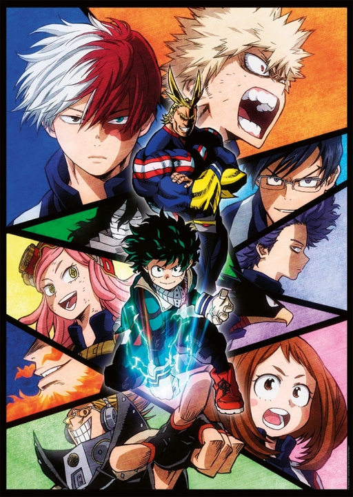 Ravensburger Puzzle My Hero Academia 1000p (12000639) ryhmässä URHEILU, VAPAA-AIKA JA HARRASTUS / Harrastus / Palapeli @ TP E-commerce Nordic AB (C86465)
