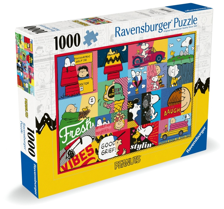 Ravensburger Puzzle Snoopy Moments 1000p (12000750) ryhmässä URHEILU, VAPAA-AIKA JA HARRASTUS / Harrastus / Palapeli @ TP E-commerce Nordic AB (C86525)