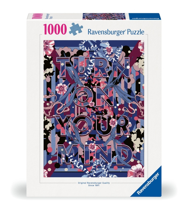 Ravensburger Puzzle Turn On Your Mind 1000p (12000783) ryhmässä URHEILU, VAPAA-AIKA JA HARRASTUS / Harrastus / Palapeli @ TP E-commerce Nordic AB (C86528)