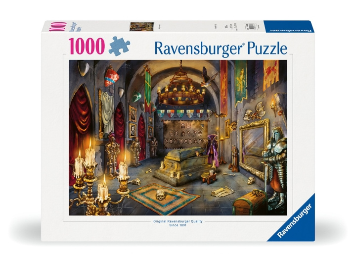Ravensburger Puzzle Vampyyrin linna 1000p (12000787) ryhmässä URHEILU, VAPAA-AIKA JA HARRASTUS / Harrastus / Palapeli @ TP E-commerce Nordic AB (C86530)