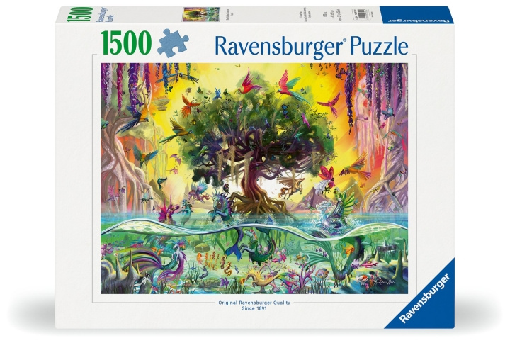 Ravensburger Puzzle Sea Unicorn 1500p (12000798) ryhmässä URHEILU, VAPAA-AIKA JA HARRASTUS / Harrastus / Palapeli @ TP E-commerce Nordic AB (C86535)