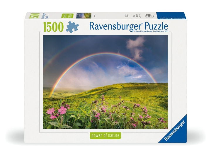 Ravensburger Puzzle Rainbowscape 1500p (12000800) ryhmässä URHEILU, VAPAA-AIKA JA HARRASTUS / Harrastus / Palapeli @ TP E-commerce Nordic AB (C86536)