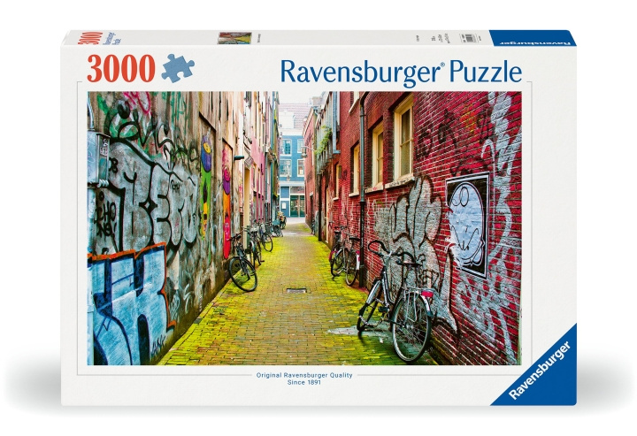 Ravensburger Puzzle Street Art Grafitti 3000p (12000807) ryhmässä URHEILU, VAPAA-AIKA JA HARRASTUS / Harrastus / Palapeli @ TP E-commerce Nordic AB (C86539)