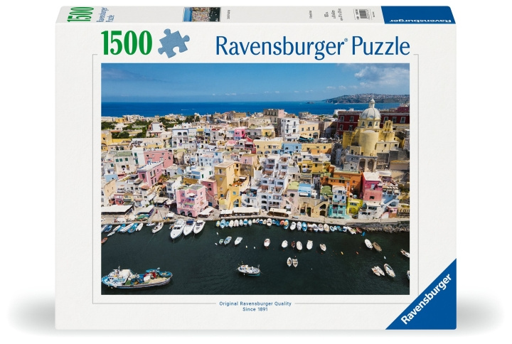 Ravensburger Palapeli Procidan värit 1500p (12001210) ryhmässä URHEILU, VAPAA-AIKA JA HARRASTUS / Harrastus / Palapeli @ TP E-commerce Nordic AB (C86562)