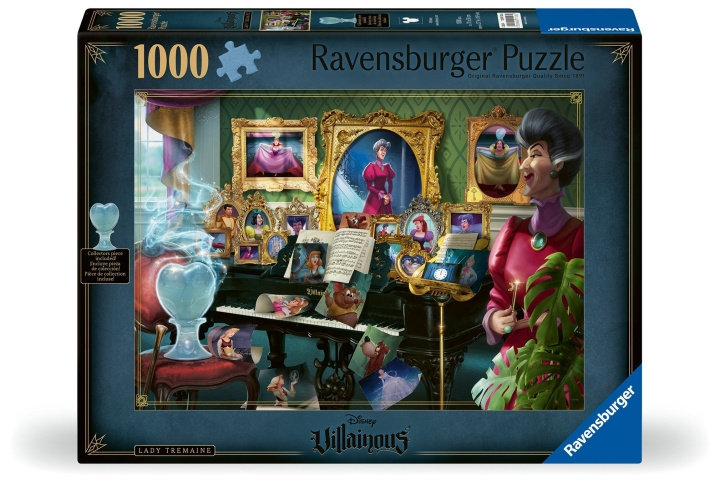 Ravensburger Puzzle Villainous Lady Tremaine 1000p (12001126) ryhmässä URHEILU, VAPAA-AIKA JA HARRASTUS / Harrastus / Palapeli @ TP E-commerce Nordic AB (C86593)