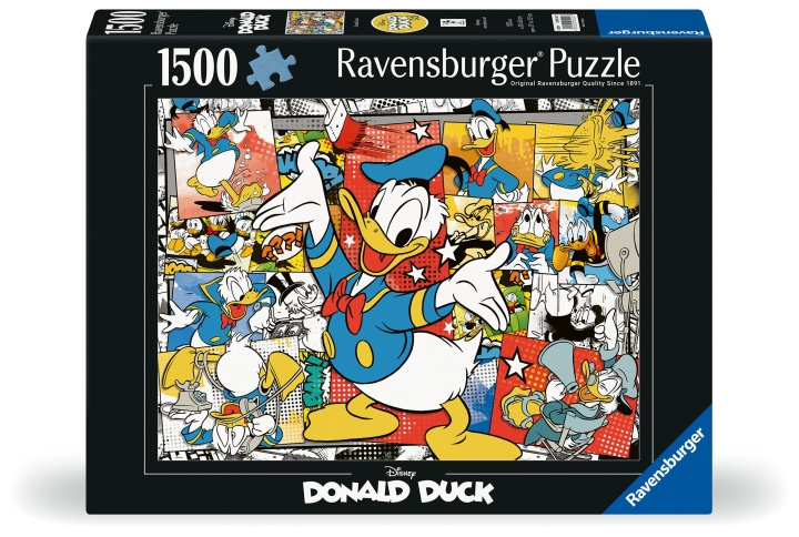 Ravensburger Palapeli Aku Ankka 1500p (12001220) ryhmässä URHEILU, VAPAA-AIKA JA HARRASTUS / Harrastus / Palapeli @ TP E-commerce Nordic AB (C86595)