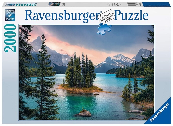 Ravensburger Puzzle 2000 - Spirit Island Kanada (10216714) ryhmässä URHEILU, VAPAA-AIKA JA HARRASTUS / Harrastus / Palapeli @ TP E-commerce Nordic AB (C86673)