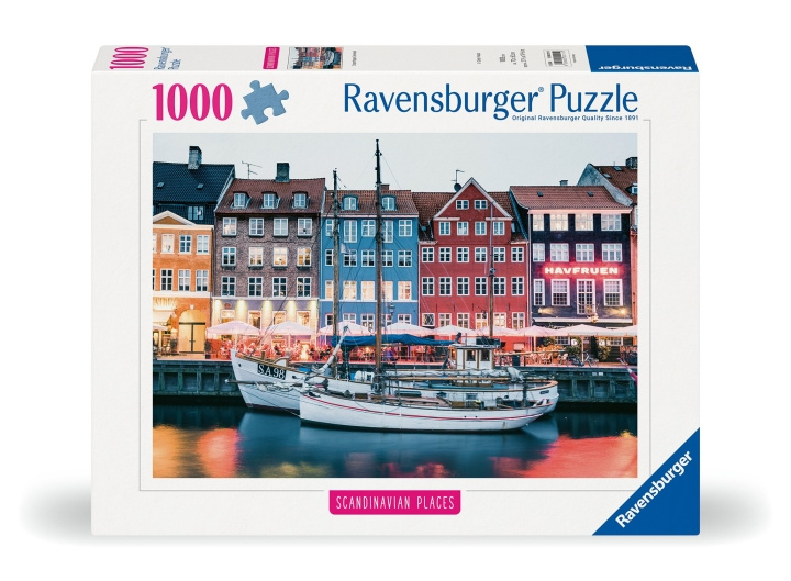 Ravensburger Puzzle Scandinavian Copenhagen Denmark 1000p (12000111) ryhmässä URHEILU, VAPAA-AIKA JA HARRASTUS / Harrastus / Palapeli @ TP E-commerce Nordic AB (C86694)
