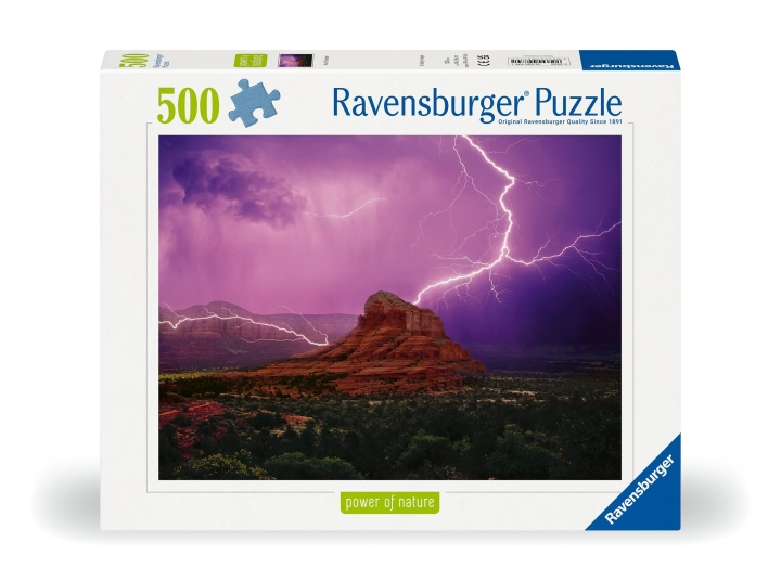Ravensburger Puzzle Pink Thunder 500p (12000779) ryhmässä URHEILU, VAPAA-AIKA JA HARRASTUS / Harrastus / Palapeli @ TP E-commerce Nordic AB (C86696)