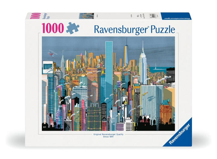 Ravensburger Palapeli Minä olen New York 1000p (12000784) ryhmässä URHEILU, VAPAA-AIKA JA HARRASTUS / Harrastus / Palapeli @ TP E-commerce Nordic AB (C86697)