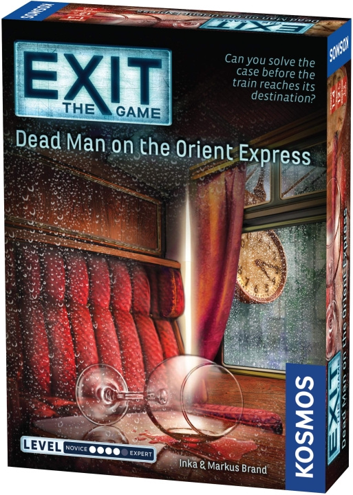 Exit: Escape Room : Dead Man on the Orient Express (EN) (KOS1358) ryhmässä LELUT, TUOTTEET LAPSILLE JA VAUVOILLE / Peli / Lautapelit @ TP E-commerce Nordic AB (C86711)