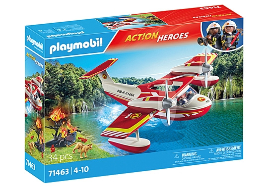 Playmobil Palontorjunta Merikone sammutustoiminnolla (71463) ryhmässä LELUT, TUOTTEET LAPSILLE JA VAUVOILLE / Leikkikalut, Askartelu &Pelit / Lelusarja @ TP E-commerce Nordic AB (C86718)