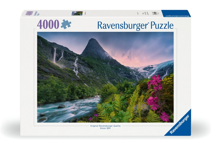 Ravensburger Puzzle Stunning Mountain Vibes 4000p (12000811) ryhmässä URHEILU, VAPAA-AIKA JA HARRASTUS / Harrastus / Palapeli @ TP E-commerce Nordic AB (C86745)