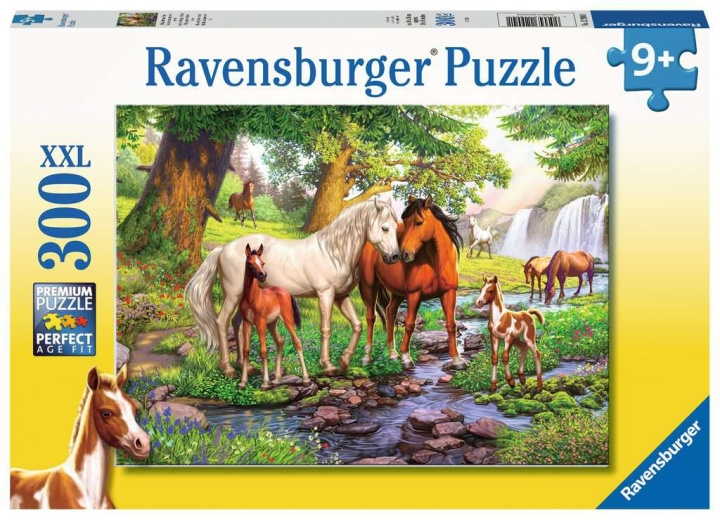 Ravensburger Hevoset virran rannalla 300p - 12904 ryhmässä LELUT, TUOTTEET LAPSILLE JA VAUVOILLE / Leikkikalut, Askartelu &Pelit / Lasten palapeli @ TP E-commerce Nordic AB (C86771)