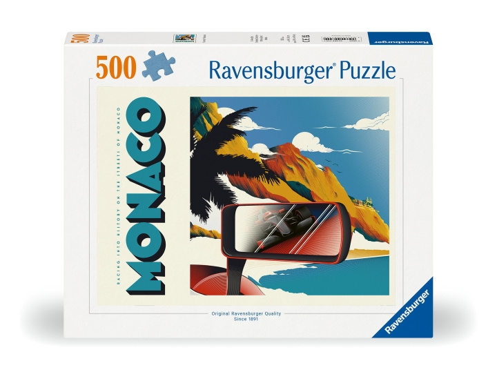 Ravensburger Puzzle Monaco Grand Prix 500p (12000774) ryhmässä URHEILU, VAPAA-AIKA JA HARRASTUS / Harrastus / Palapeli @ TP E-commerce Nordic AB (C86775)