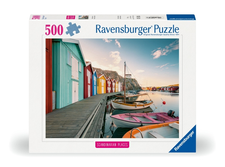 Ravensburger Puzzle venevajoja Smogenissa 500p (12000847) ryhmässä URHEILU, VAPAA-AIKA JA HARRASTUS / Harrastus / Palapeli @ TP E-commerce Nordic AB (C86776)