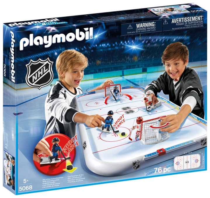 Playmobil NHL-kiekkoareena (5068) ryhmässä LELUT, TUOTTEET LAPSILLE JA VAUVOILLE / Peli / Pöytäpelit @ TP E-commerce Nordic AB (C86797)