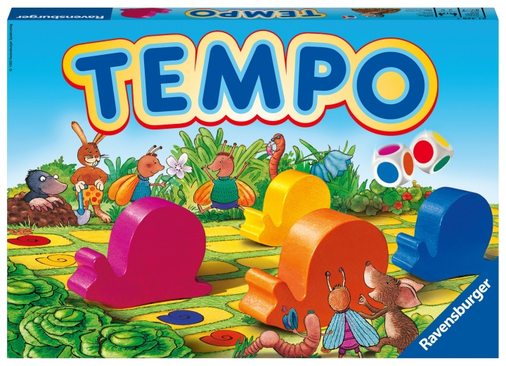 Ravensburger Tempo (10621429) ryhmässä LELUT, TUOTTEET LAPSILLE JA VAUVOILLE / Peli / Lautapelit @ TP E-commerce Nordic AB (C86801)