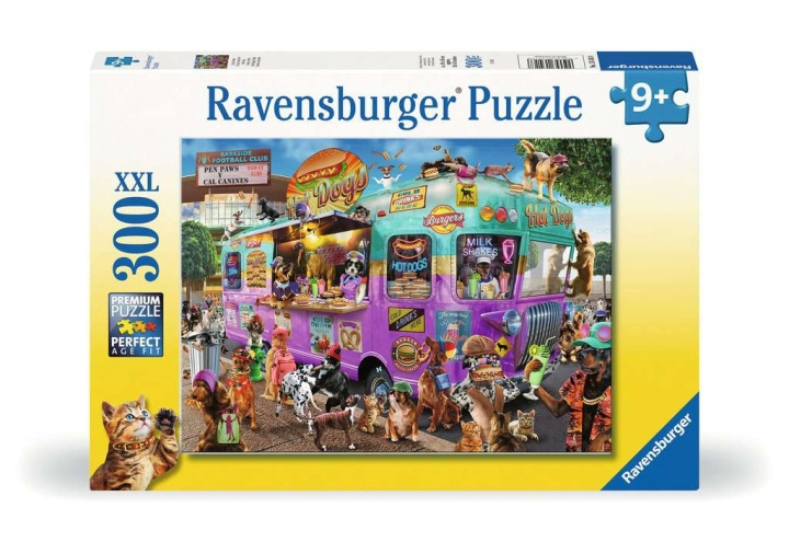 Ravensburger Palapeli Hot Diggity Dogs 300p ryhmässä LELUT, TUOTTEET LAPSILLE JA VAUVOILLE / Leikkikalut, Askartelu &Pelit / Lasten palapeli @ TP E-commerce Nordic AB (C86811)
