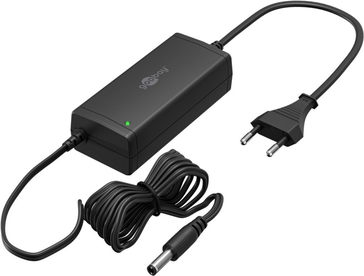 Goobay 12 V nätdel (36 W / 3,0 A) med centrumstift (han) 5,5 mm x 2,5 mm ryhmässä KOTI, TALOUS JA PUUTARHA / Sähkö & Valaistus / Verkkosovitin @ TP E-commerce Nordic AB (C86966)