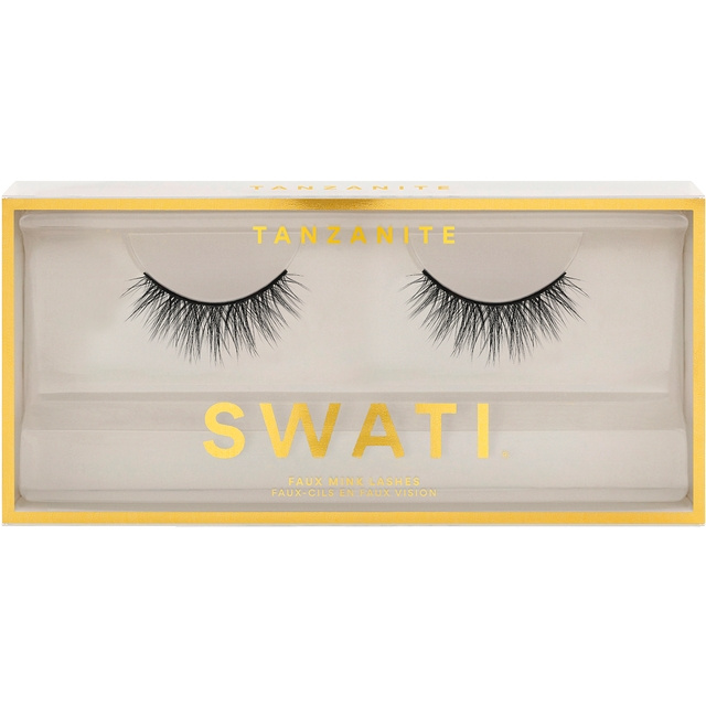 SWATI Faux Mink Lashes Tanzanite ryhmässä KAUNEUS JA TERVEYS / Meikit / Silmät ja kulmat / Irtoripset @ TP E-commerce Nordic AB (C87138)