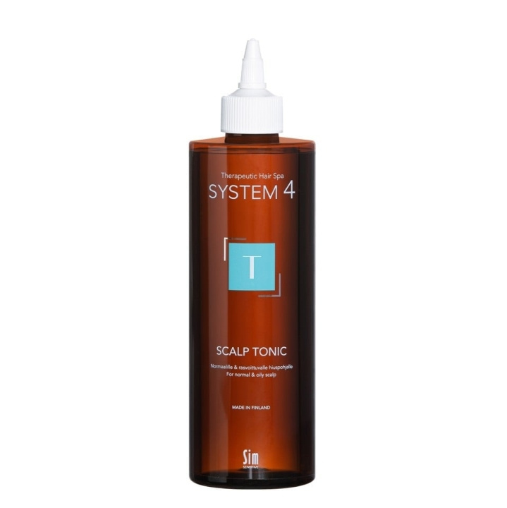 System 4 Nr. T Climbazole Scalp Tonic 500 ml ryhmässä KAUNEUS JA TERVEYS / Hiukset &Stailaus / Hiustenhoito / Hoitoainesuihke/Leave-in @ TP E-commerce Nordic AB (C87177)