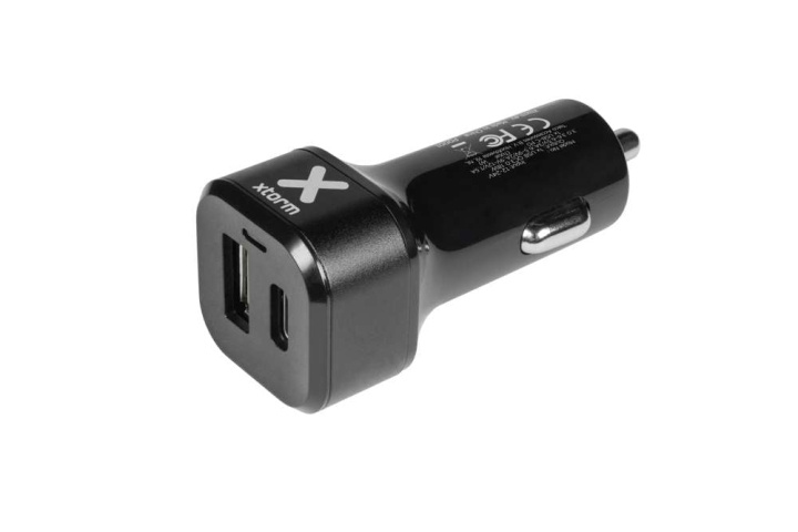 Xtorm 48W autolaturi Pro - USB-C + USB-A autolaturi ryhmässä ÄLYPUHELIMET JA TABLETIT / Laturit & Kaapelit / Autolaturi / Autolaturi USB @ TP E-commerce Nordic AB (C87195)