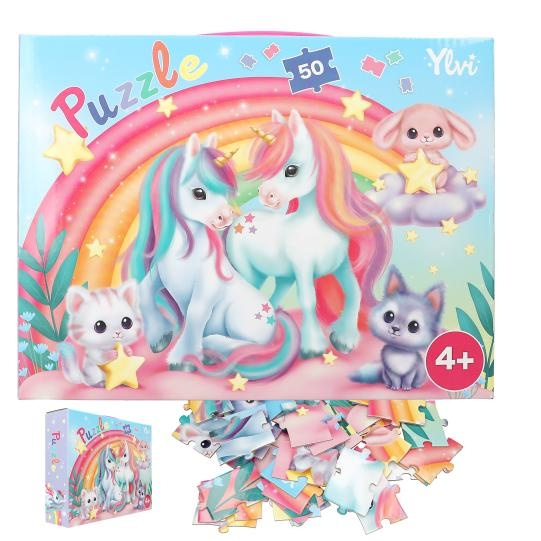 Ylvi Palapeli 50 kpl ( 0413204 ) ryhmässä LELUT, TUOTTEET LAPSILLE JA VAUVOILLE / Leikkikalut, Askartelu &Pelit / Lasten palapeli @ TP E-commerce Nordic AB (C87344)