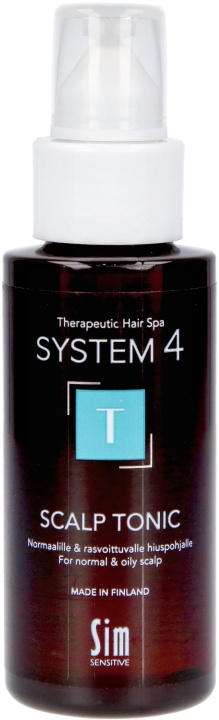 System 4 Nr. T Climbazole Scalp Tonic 75 ml ryhmässä KAUNEUS JA TERVEYS / Hiukset &Stailaus / Hiustenhoito / Hoitoainesuihke/Leave-in @ TP E-commerce Nordic AB (C87355)