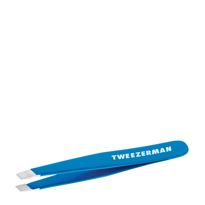 Tweezerman Mini viisto pinsetti Bahama Blue Bahama Sininen ryhmässä KAUNEUS JA TERVEYS / Meikit / Tarvikkeet & Meikkisetit / Muut tarvikkeet @ TP E-commerce Nordic AB (C87361)