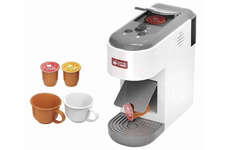 TEGOLE Espressokone sähköinen lisävarusteineen (500224) ryhmässä LELUT, TUOTTEET LAPSILLE JA VAUVOILLE / Leikkikalut, Askartelu &Pelit / Pieni koti ja roolileikki @ TP E-commerce Nordic AB (C87371)