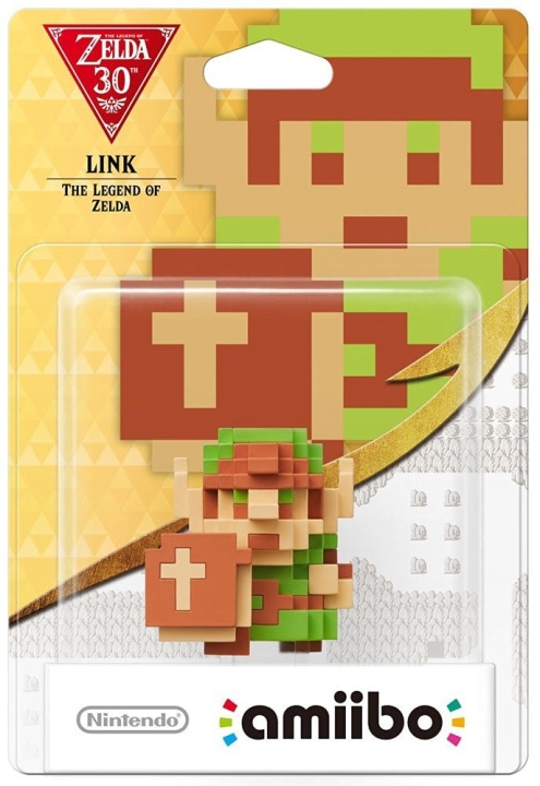 Nintendo Amiibo-figuuri 8 Bit Link ryhmässä KODINELEKTRONIIKKA / Pelikonsolit & Tarvikkeet / Nintendo Switch / Tarvikkeet @ TP E-commerce Nordic AB (C87423)