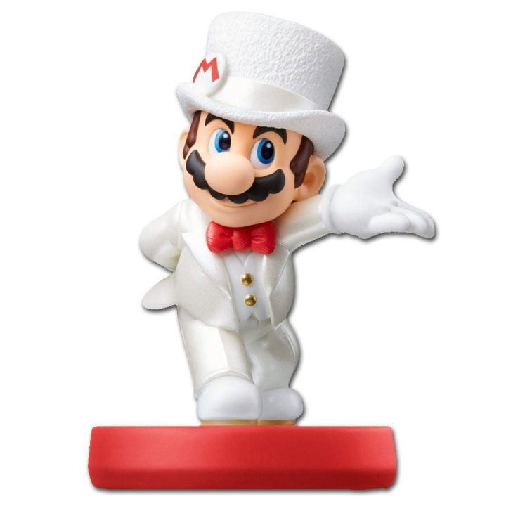 Amiibo Nintendo Amiibo Mario hääasussa (Super Mario Collection) ryhmässä KODINELEKTRONIIKKA / Pelikonsolit & Tarvikkeet / Nintendo Switch / Tarvikkeet @ TP E-commerce Nordic AB (C87438)