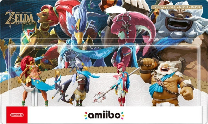Amiibo Nintendo Amiibo Champions Pack (Breath of the Wild) (Mestarien paketti) ryhmässä KODINELEKTRONIIKKA / Pelikonsolit & Tarvikkeet / Nintendo Switch / Tarvikkeet @ TP E-commerce Nordic AB (C87440)