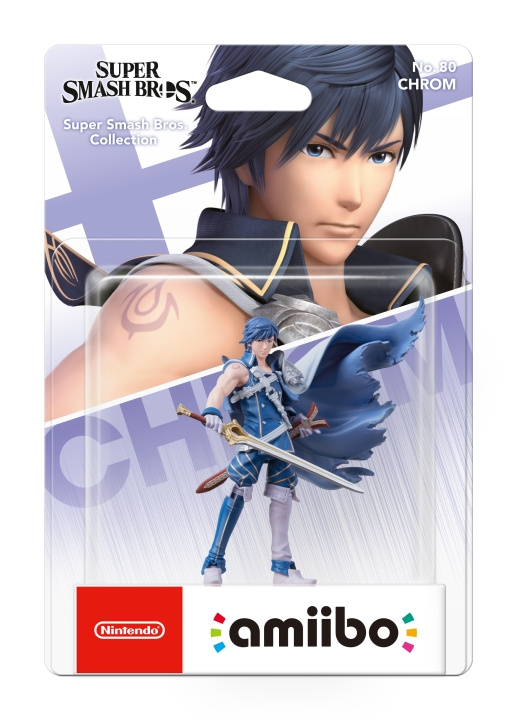 Amiibo Chrom (Super Smash Bros. Collection No 80) ryhmässä KODINELEKTRONIIKKA / Pelikonsolit & Tarvikkeet / Nintendo Switch / Tarvikkeet @ TP E-commerce Nordic AB (C87470)