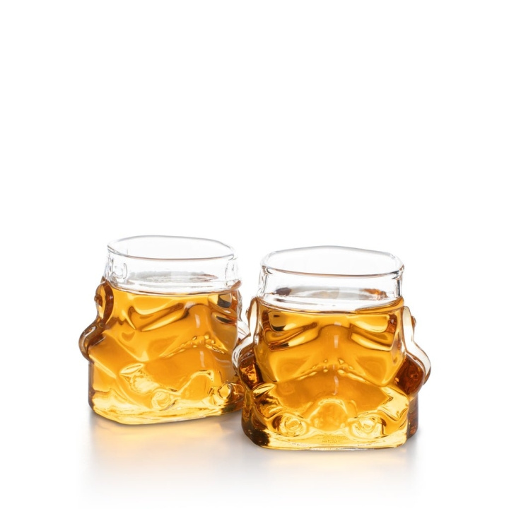 ThumbsUp Orig. Stormtrooper Whisky Glass x 2 ryhmässä KOTI, TALOUS JA PUUTARHA / Keittiövälineet / Viini & Juoma-tarvikkeet @ TP E-commerce Nordic AB (C87616)