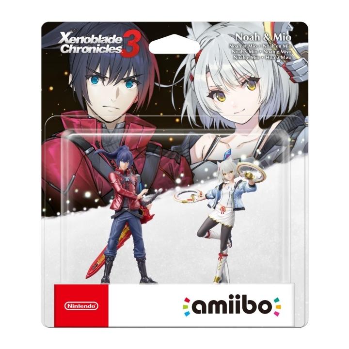 Nintendo amiibo - Noah & Mio - Xenoblade Chronicles 3 ryhmässä KODINELEKTRONIIKKA / Pelikonsolit & Tarvikkeet / Nintendo Switch / Tarvikkeet @ TP E-commerce Nordic AB (C87723)