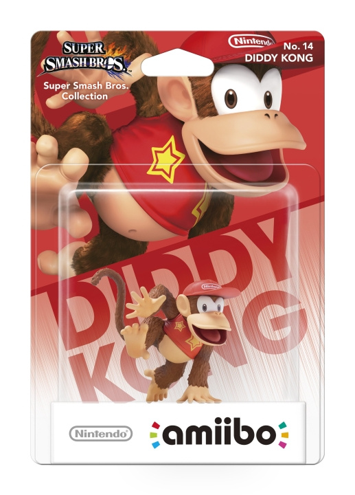 Nintendo Amiibo-hahmo Diddy Kong ryhmässä KODINELEKTRONIIKKA / Pelikonsolit & Tarvikkeet / Nintendo Switch / Tarvikkeet @ TP E-commerce Nordic AB (C87978)